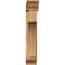 Ekena Millwork Westlake Traditional Smooth Bracket w/ Offset Brace, Western Red Cedar, 7 1/2"W x 30"D x 42"H BKT0806X30X42WTL01SWR - alternate 4